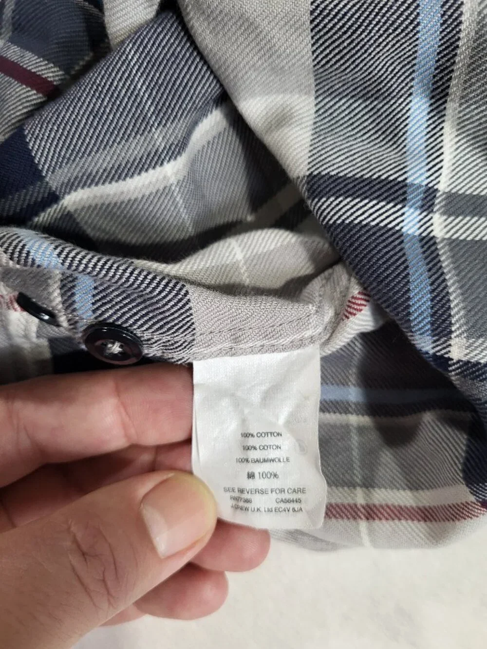 J. Crew Men's flannel shirt - Size M